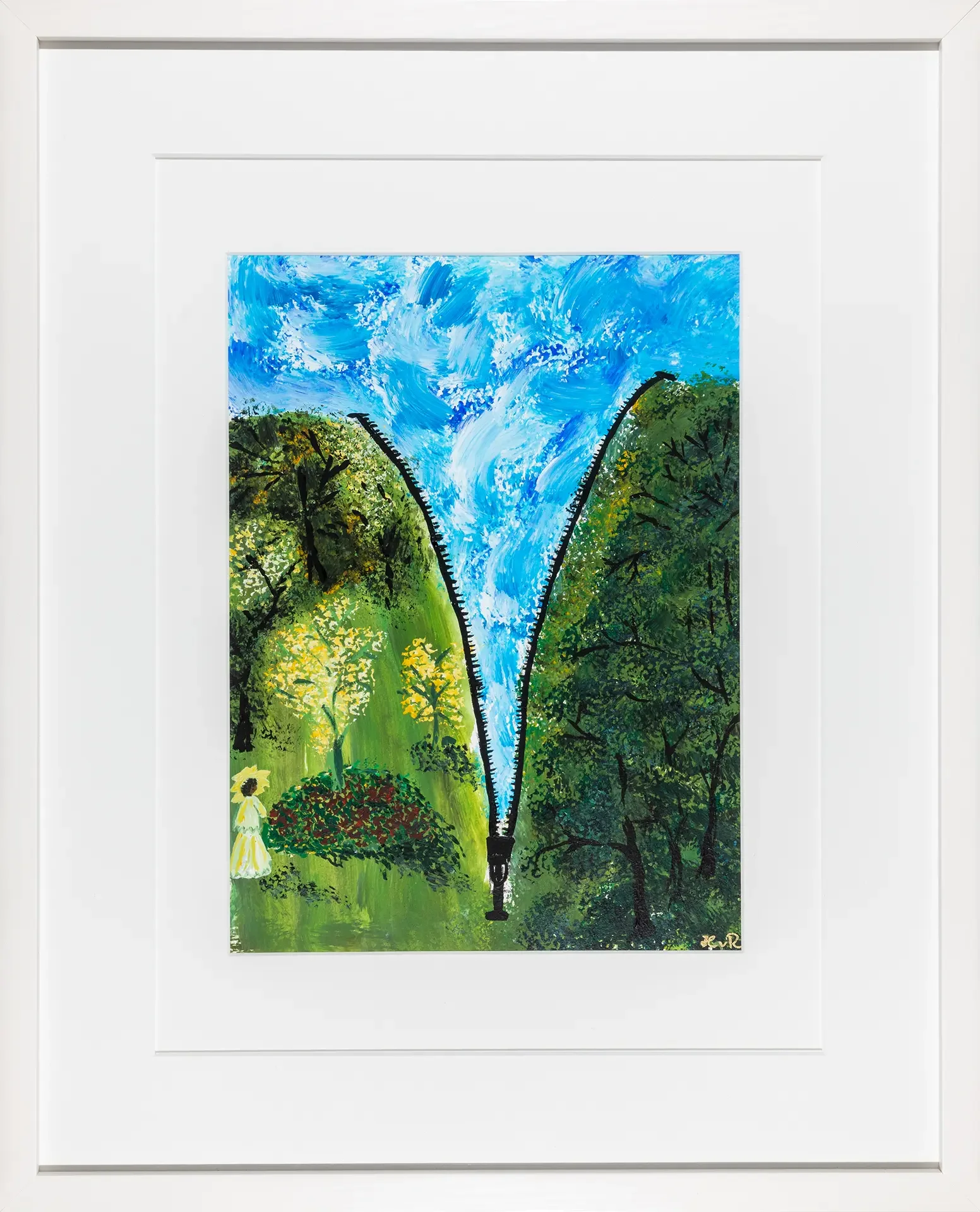Malerei Gouache-Technik Annabelle