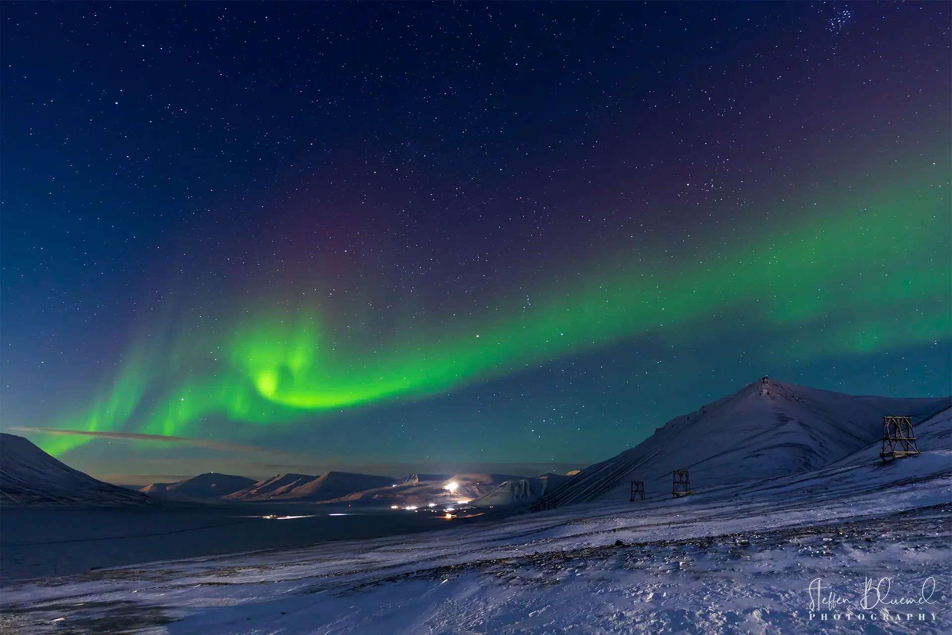 Aurora borealis  Svalbard / NO