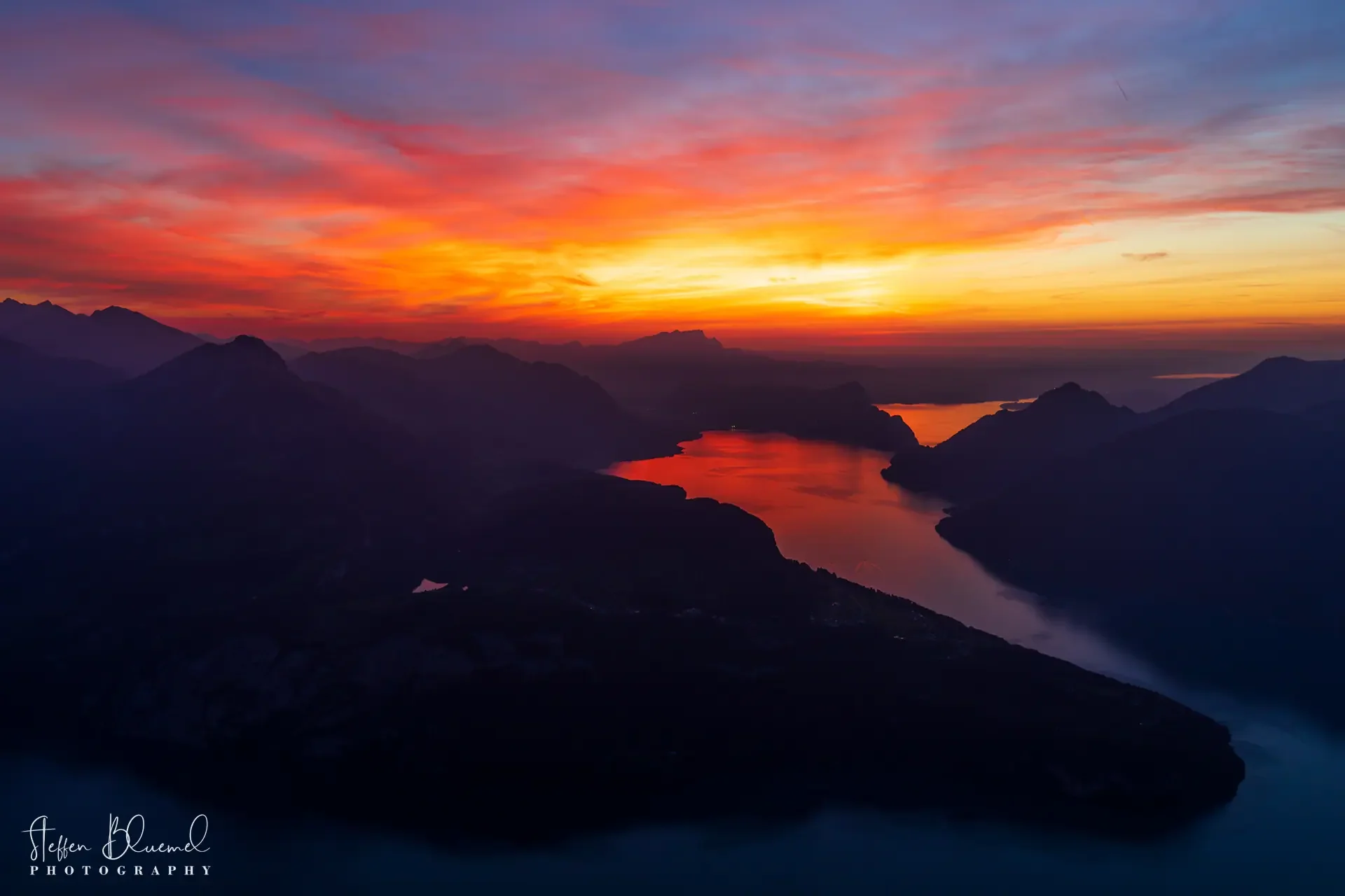 Sonnenuntergang Vierwaldstättersee