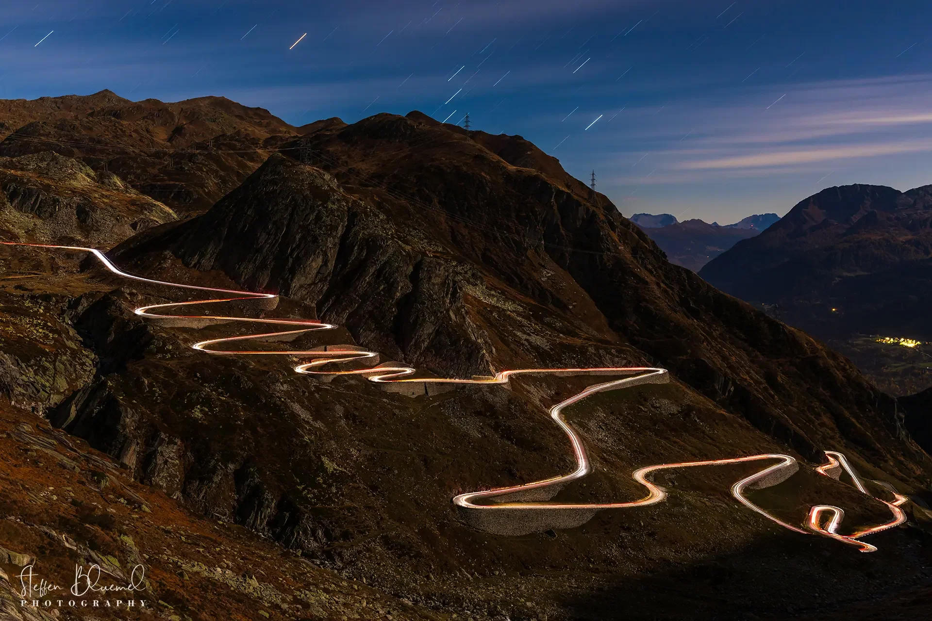 Alte Gotthardpassstrasse (Tremola)  Kanton Tessin / CH