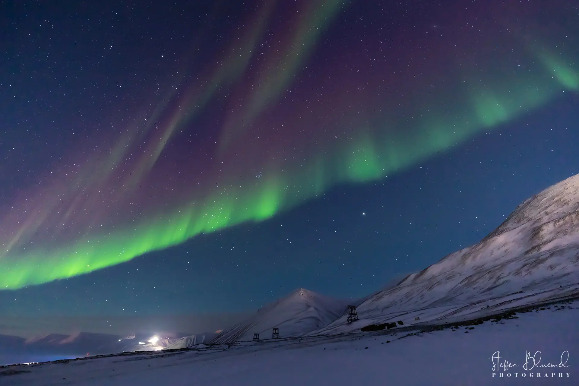 Aurora borealis  Svalbard / NO