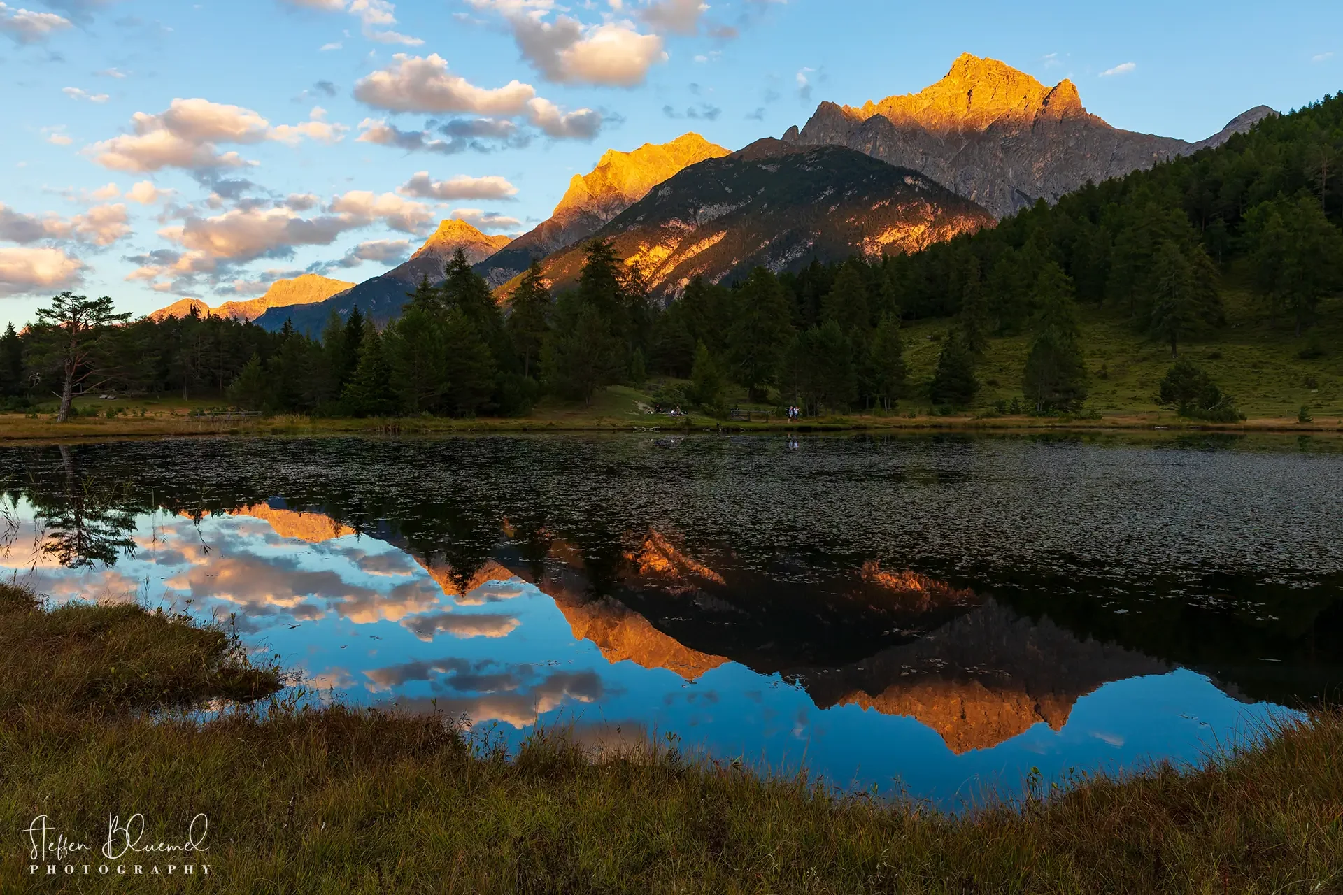 Sonnenuntergang am Lai Nair
